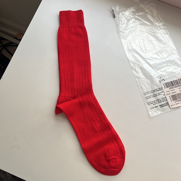 J Crew Ribbed dress socks Mens One Size - Picture 4 of 4